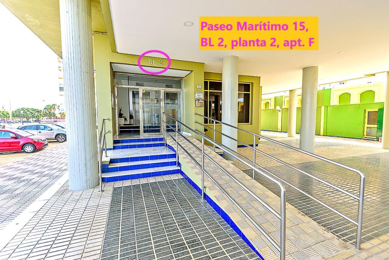 Ocean View Beach Apartment With Pool & Balconies Эль-Пуэрто-де-Санта-Мария Экстерьер фото